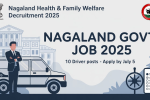 Health and Family Welfare Department Nagaland Recruitment