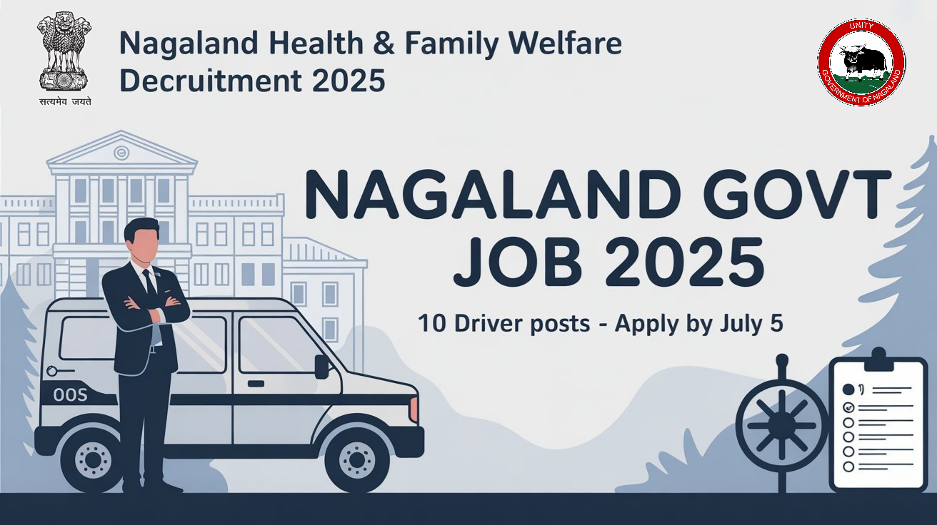 Health and Family Welfare Department Nagaland Recruitment