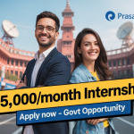 Prasar Bharati Internship Program 2025