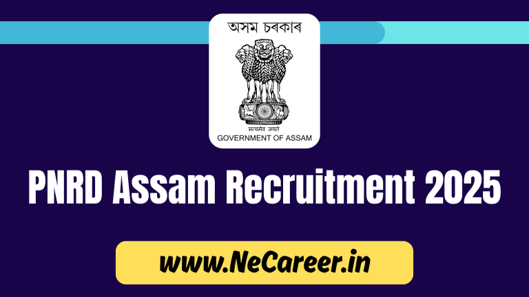 PNRD Assam Recruitment 2025