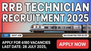 RRB Technician Recruitment 2025