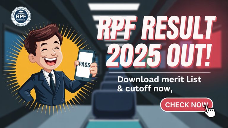 RPF Constable Result 2025